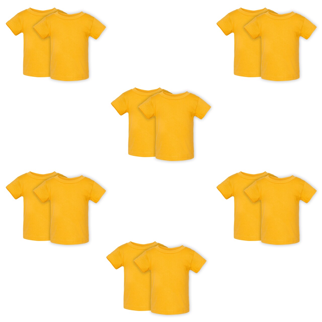 Rabbit Skins® Toddler Fine Jersey Crew Neck Short Sleeve Tee - 3321